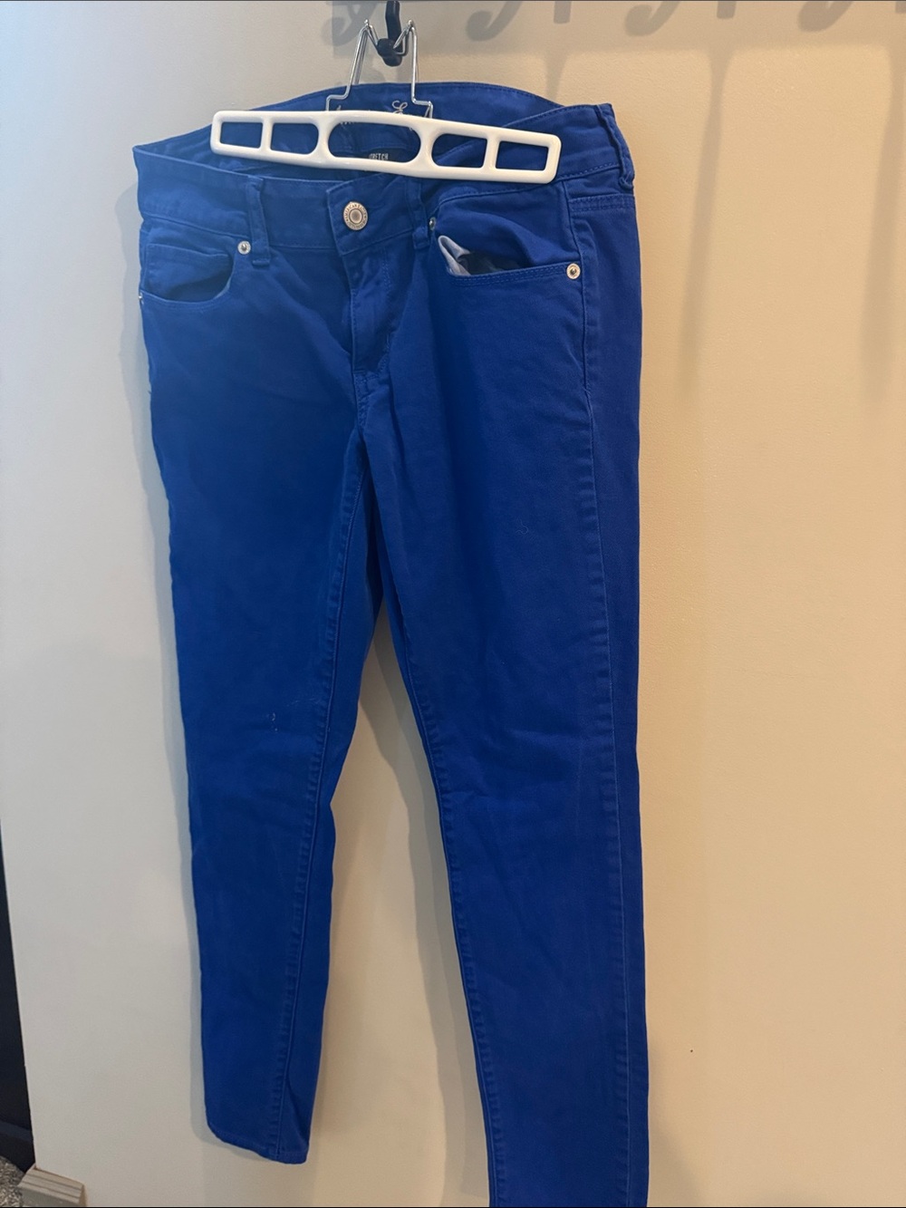 American Eagle Outfitters Skinny Jeans - Cobalt Blue